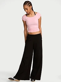 Off-Duty Terry Wide-Leg Sweatpant