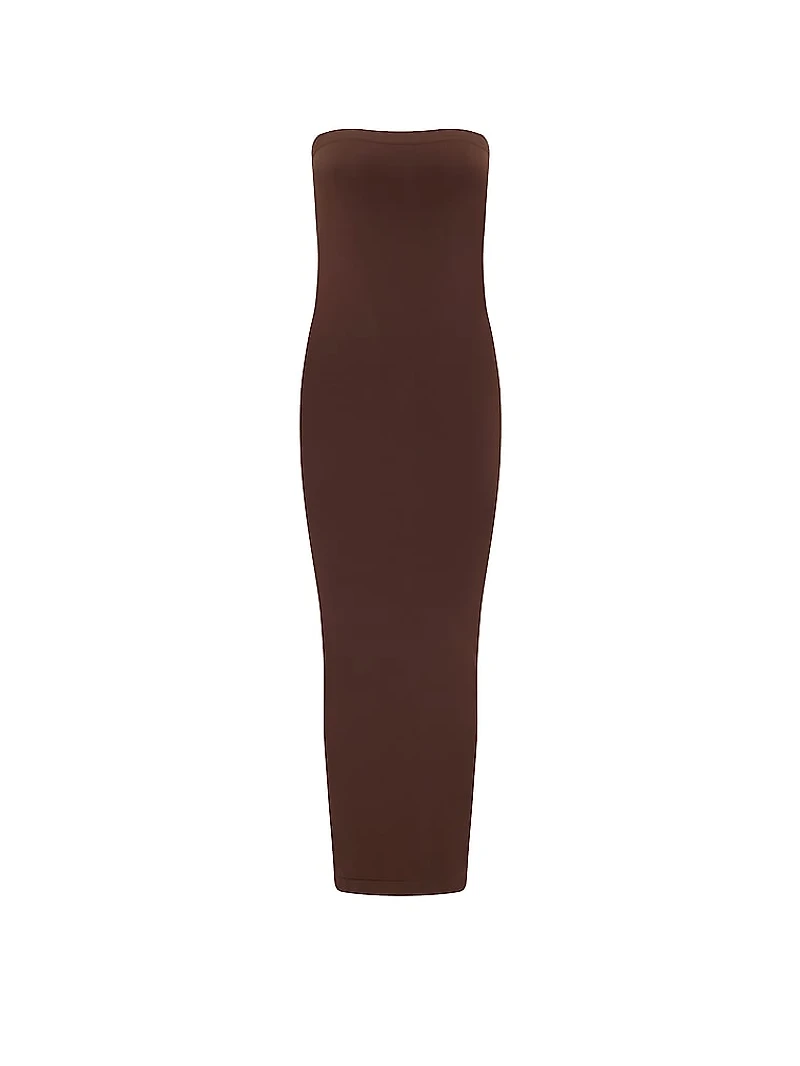 Smooth Seamless Tube Maxi Dress