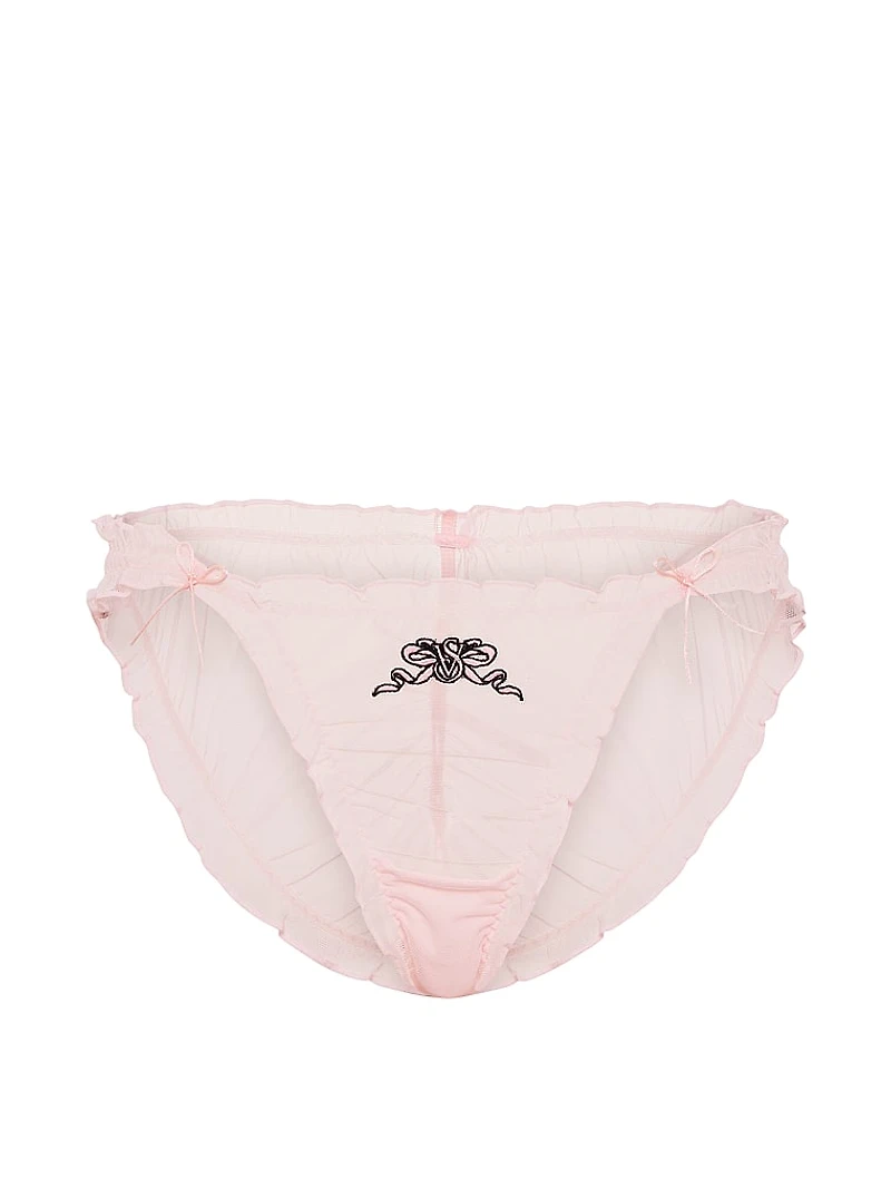 Lace-Trim Bikini Panty
