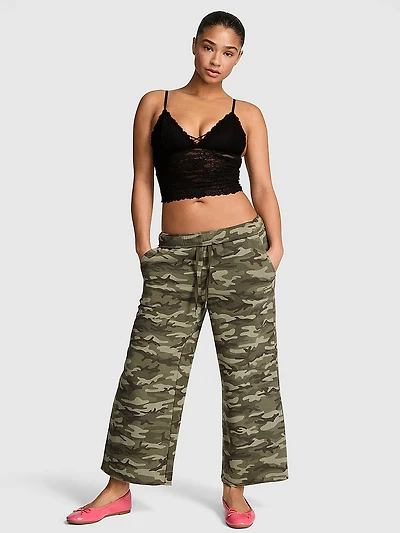 Campus Fleece™ Cropped Wide-Leg Sweatpants