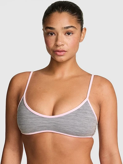 PINK Relay™ Micro Scoop Bra