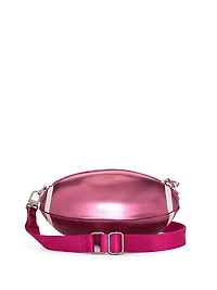 Metallic Football Crossbody Bag
