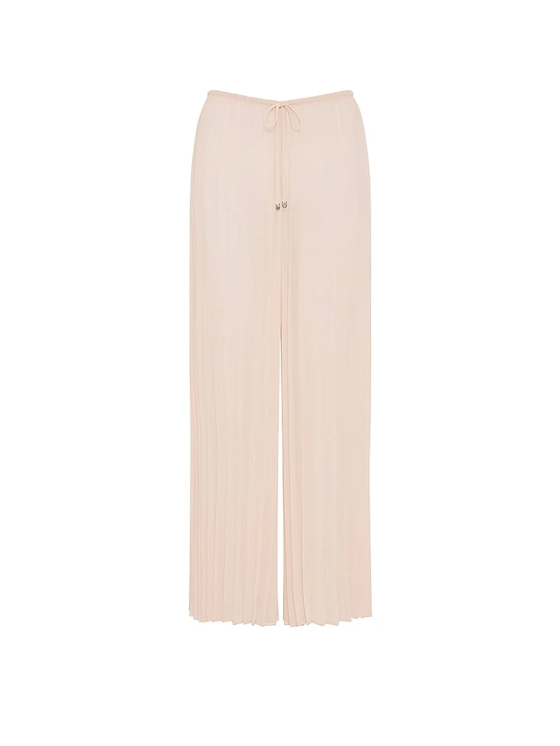 Beachwear Pleated Chiffon Pants