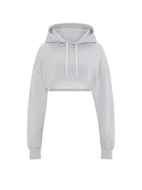 Off-Duty Terry Hoodie Shrug