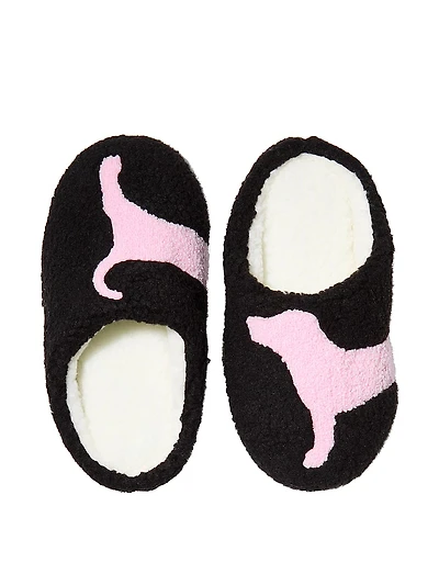 PINK Closed-Toe Slippers