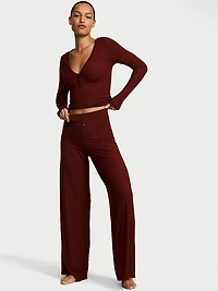 SoSoft™ Modal Ultra-Fine Henley Top & Pant Set