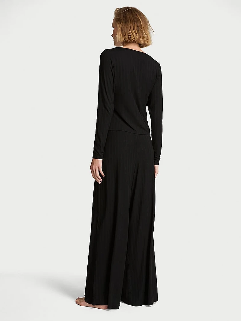 SoSoft™ Modal Ultra-Fine Henley Top & Pant Set