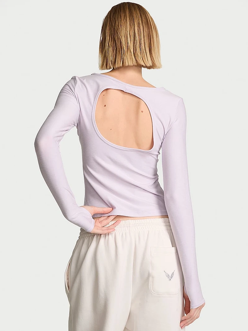 VSX New Essential Long-Sleeve Open-Back Tee
