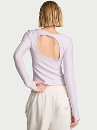 VSX New Essential Long-Sleeve Open-Back Tee