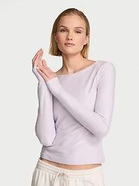 VSX New Essential Long-Sleeve Open-Back Tee