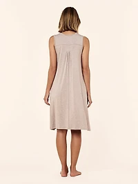 Kate Modal Pleat Front Midi Length Nightie