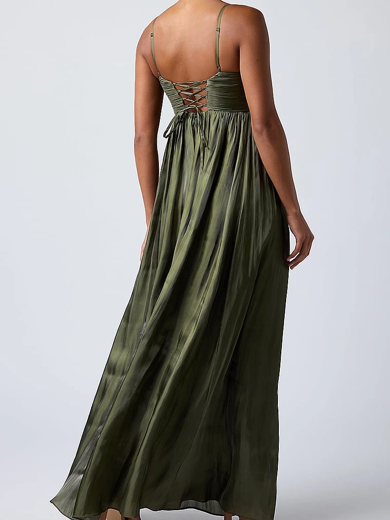 Matty Ruched Bodice Maxi Dress