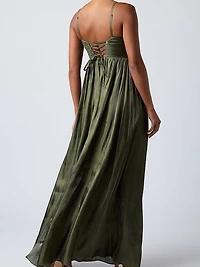 Matty Ruched Bodice Maxi Dress