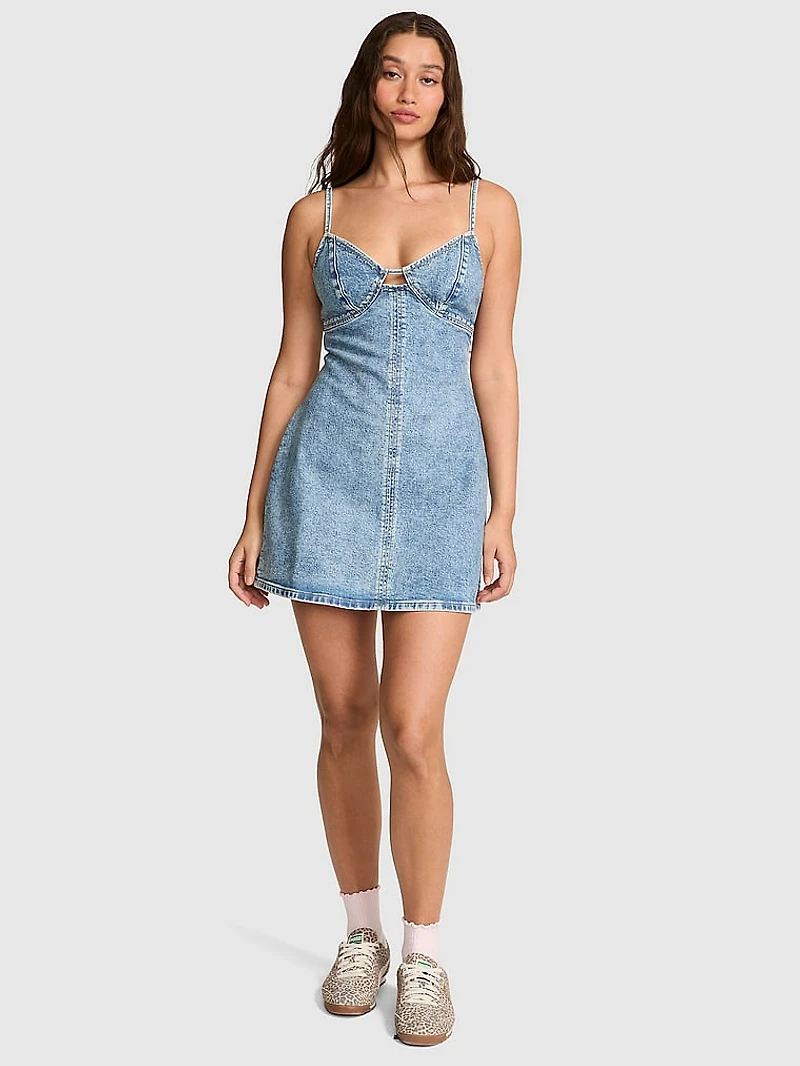 Denim by PINK A-Line Dress