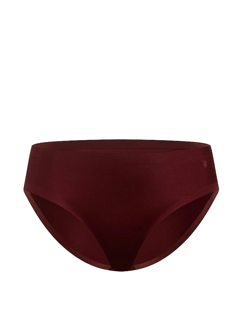 No-Show High-Shine Mid-Rise Bikini Panty