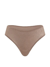 No-Show Mid-Rise Thong Panty