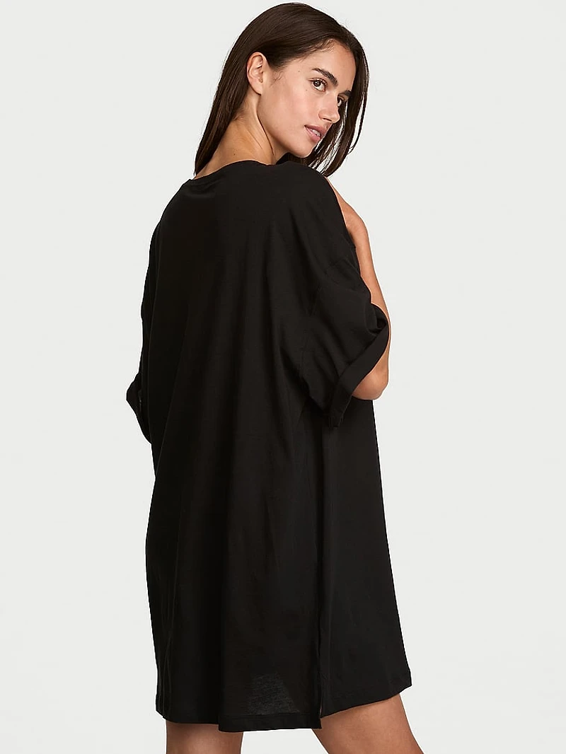 100% Cotton Oversized Sleep Tee