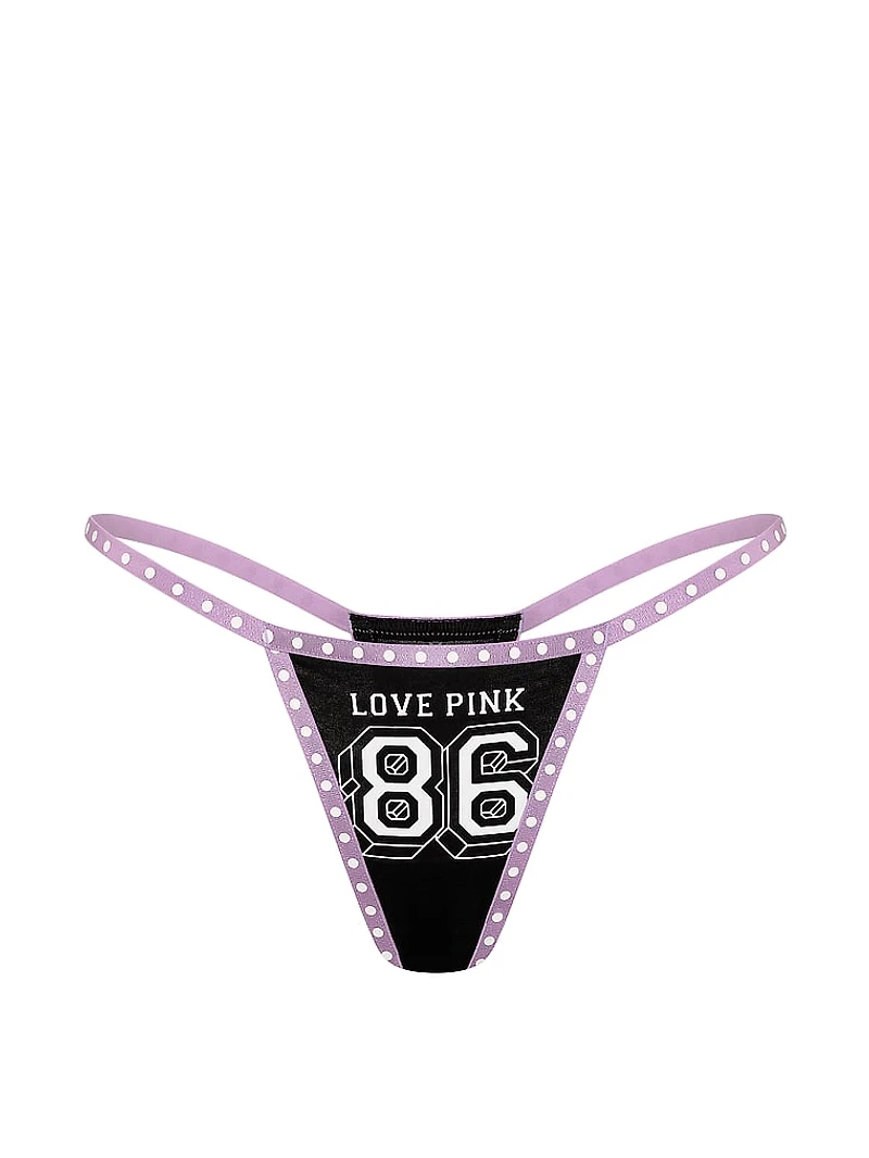 Cotton Ultra Low-Rise Thong Panty