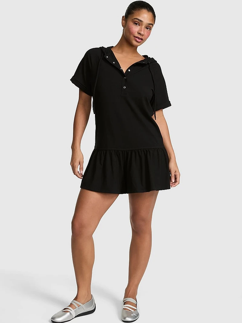 All-Day Cotton™ Hooded Romper