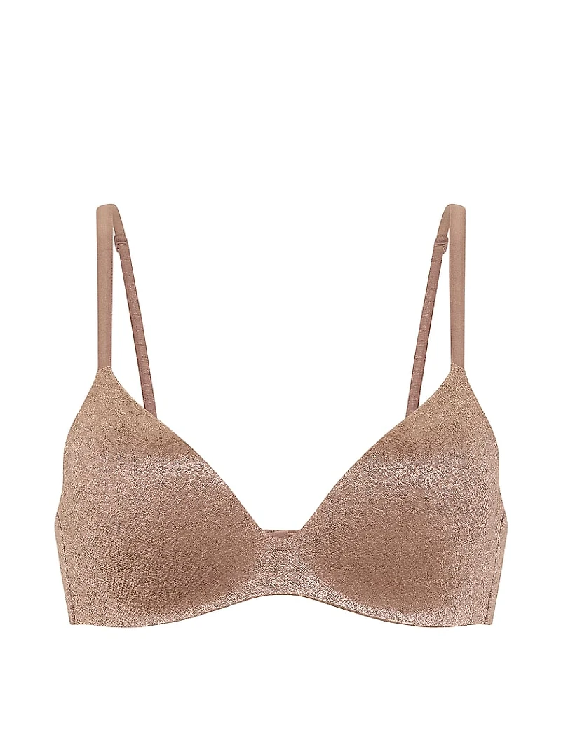 FlexFactor Lightly Lined Plunge Demi Bra