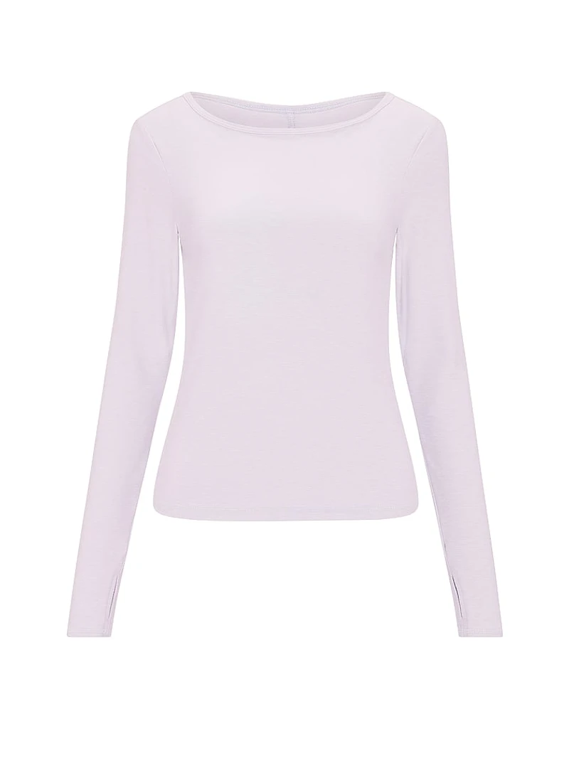 VSX New Essential Long-Sleeve Open-Back Tee