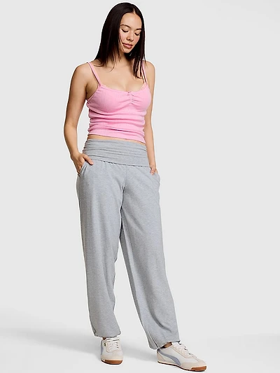 All-Day Cotton™ Foldover Jogger Pants