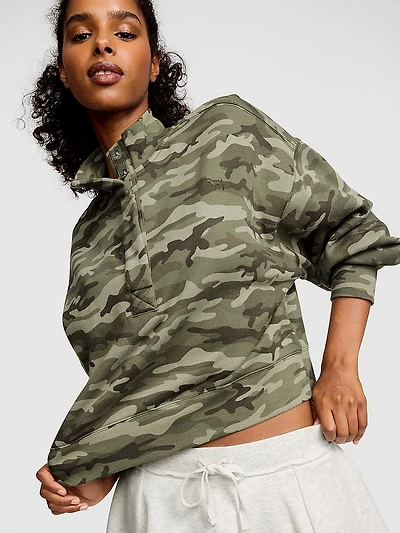 Campus Fleece™ Snap-Up Sweatshirt