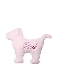 Faux-Fur PINK Dog Pillow