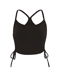 PINK Relay™ Side-Ruched Cropped Bra Tank