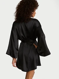 Satin Short Robe
