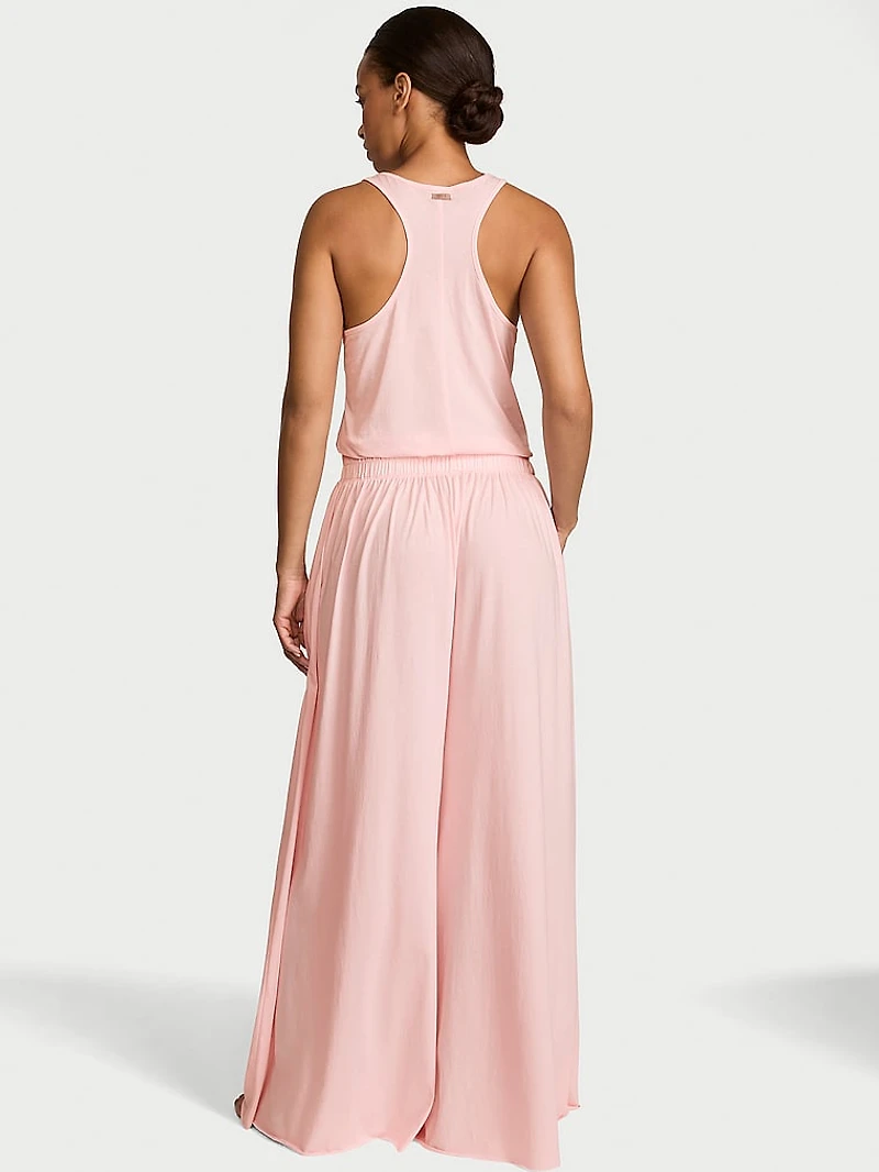 Organic Pima Wide-Leg Pant