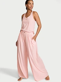 Organic Pima Wide-Leg Pant
