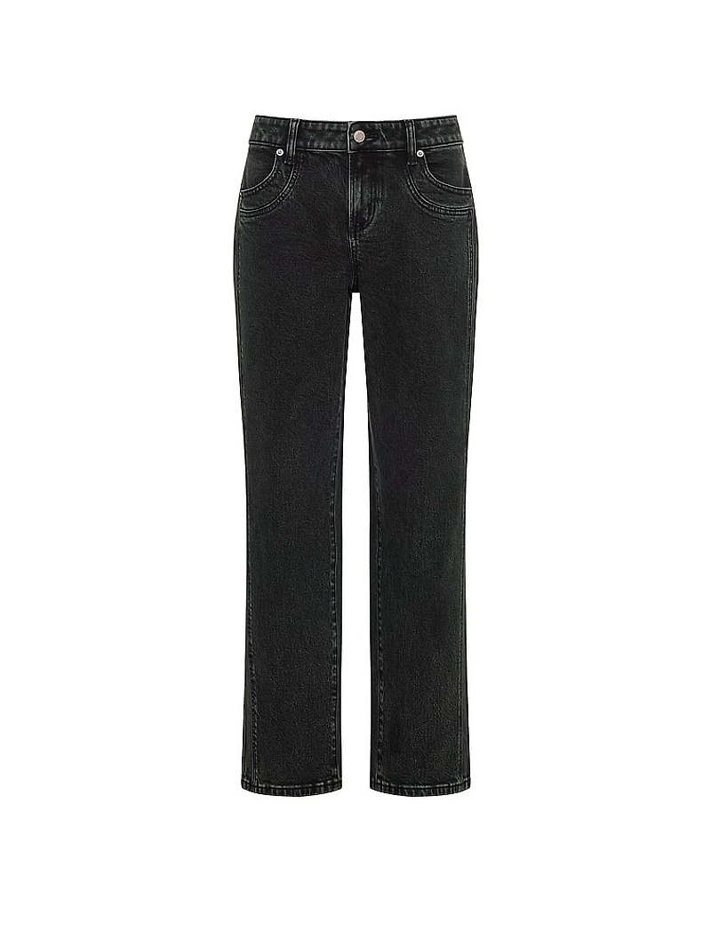 Low-Rise Boyfriend Jeans