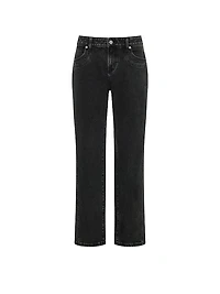 Low-Rise Boyfriend Jeans