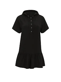 All-Day Cotton™ Hooded Romper