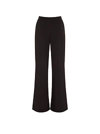 Featherweight Knit Wide-Leg Pant