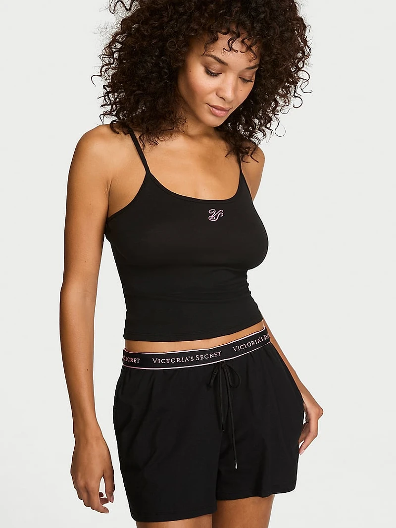 100% Cotton Cami & Short Set