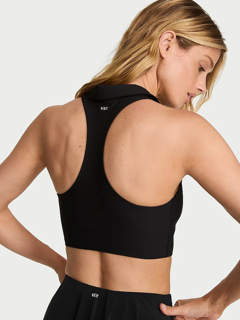 VSX RacketCool™ Collared Bra Top