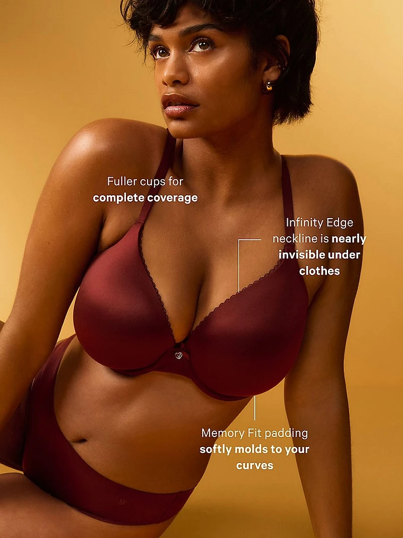 Lightly Lined Full-Coverage Bra
