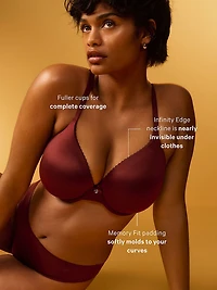 Lightly Lined Full-Coverage Bra