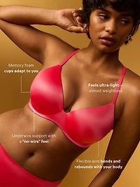 FlexFactor Lightly Lined Plunge Demi Bra