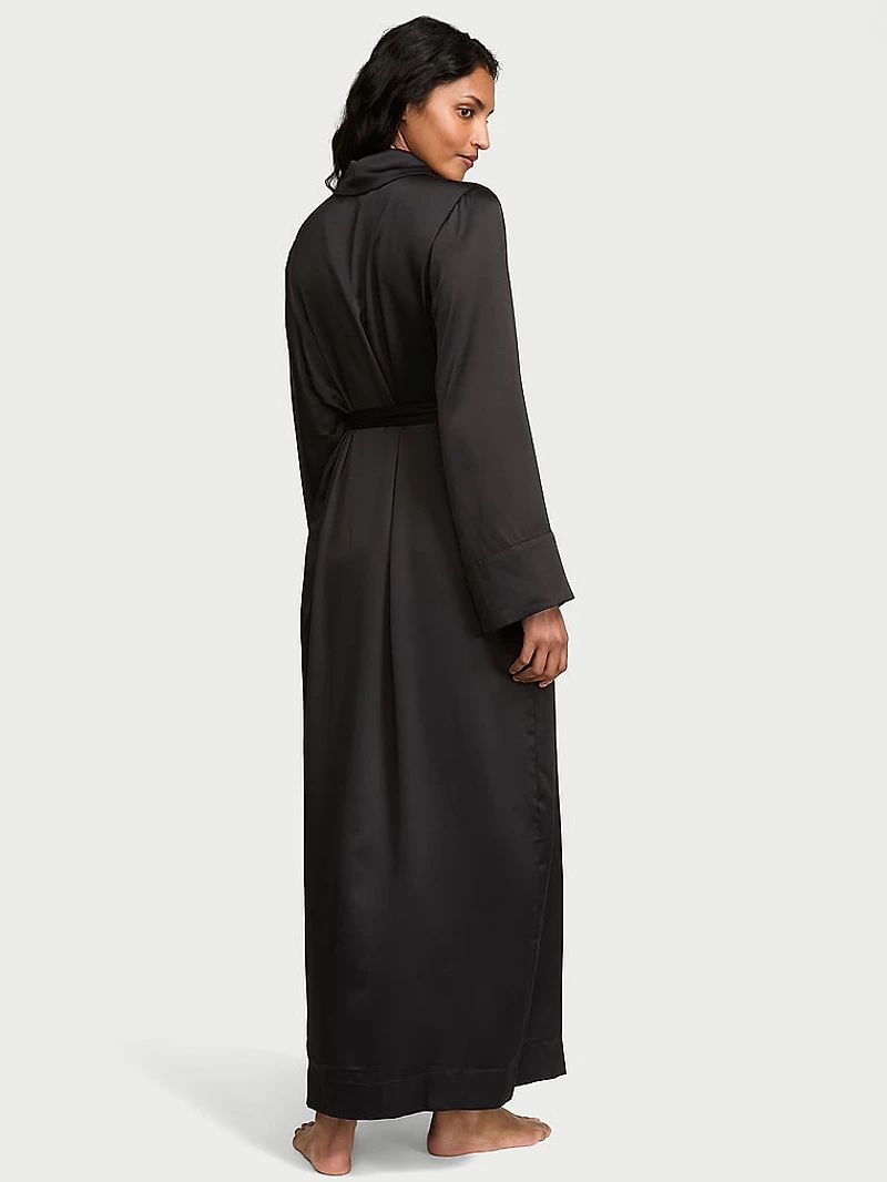 Satin Long Robe