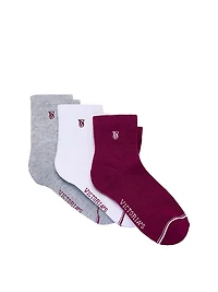 3-Pack Quarter Socks
