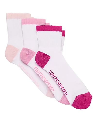 3-Pack Quarter Socks