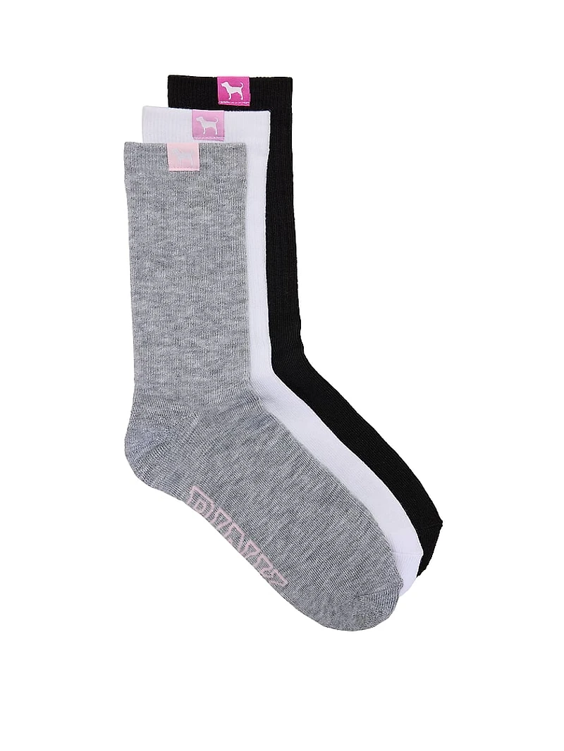 3-Pack Crew Socks