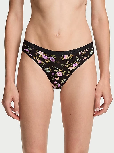 Stretch Cotton Strappy Bikini Panty