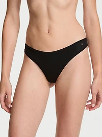 High-Leg Scoop Thong Panty