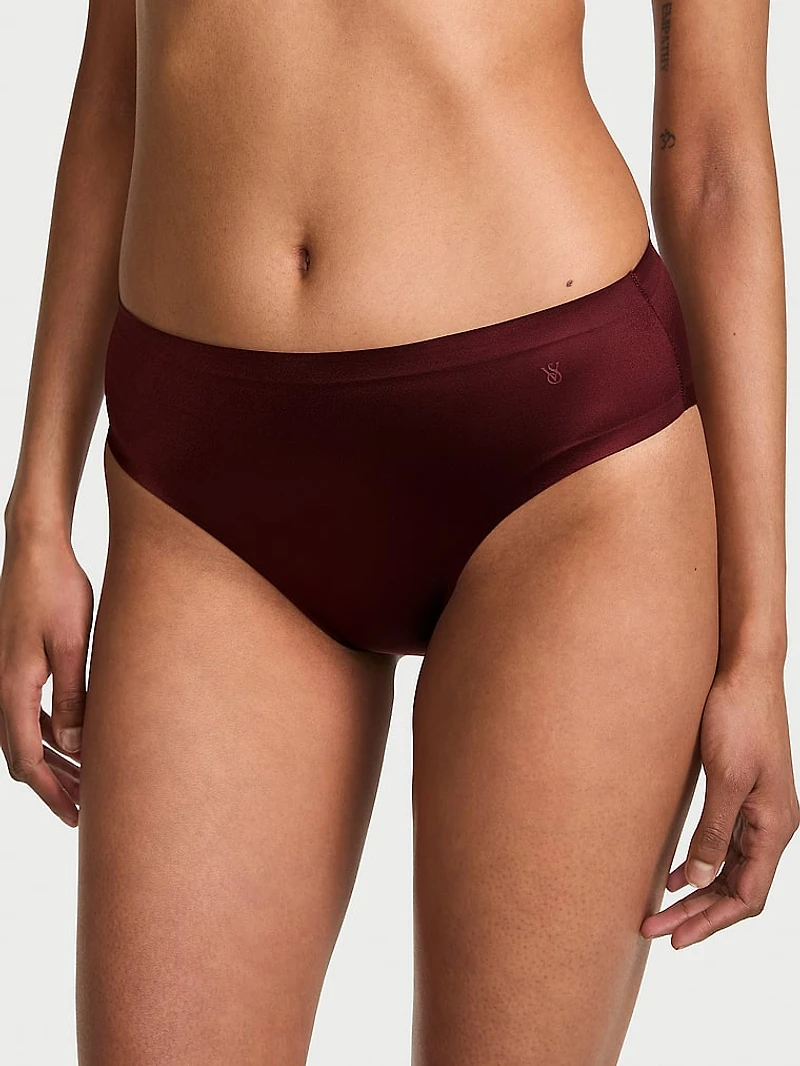No-Show High-Shine Mid-Rise Bikini Panty