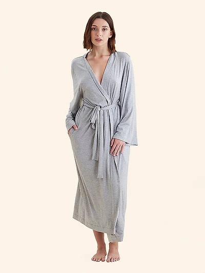 Kate Modal Soft Maxi Robe