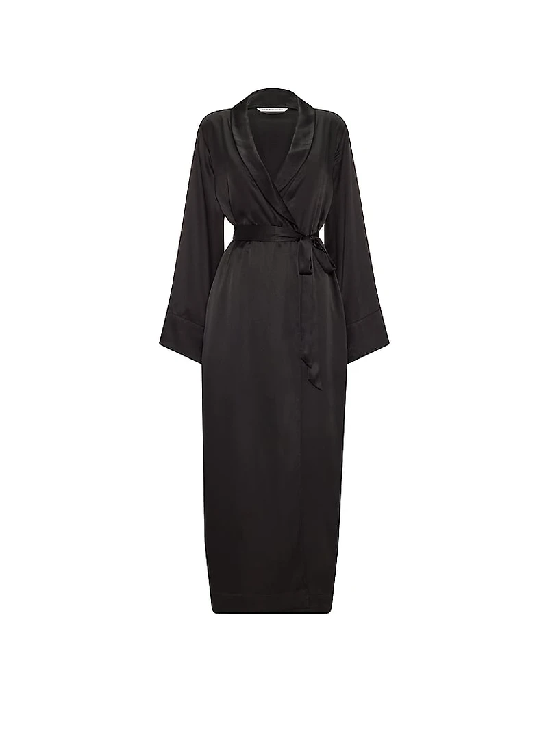 Satin Long Robe